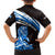 Scotland Lion Kid Hawaiian Shirt with Blue and White Saltire and Tartan Pattern - Wonder Print Shop