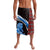 Scotland Lion Lavalava with Blue and White Saltire and Tartan Pattern - Wonder Print Shop