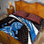 Scotland Lion Quilt Bed Set with Blue and White Saltire and Tartan Pattern - Wonder Print Shop