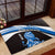 Scotland Lion Rubber Doormat with Blue and White Saltire and Tartan Pattern - Wonder Print Shop