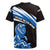 Scotland Lion Rugby Jersey with Blue and White Saltire and Tartan Pattern - Wonder Print Shop