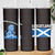 Scotland Lion Skinny Tumbler with Blue and White Saltire and Tartan Pattern - Wonder Print Shop