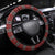 Scotland Lion Steering Wheel Cover with Blue and White Saltire and Tartan Pattern - Wonder Print Shop