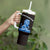 Scotland Lion Tumbler With Handle with Blue and White Saltire and Tartan Pattern - Wonder Print Shop