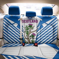 Scotland Thistle and Saltire Back Car Seat Cover with Blue and White National Design - Wonder Print Shop