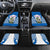 Scotland Thistle and Saltire Car Mats with Blue and White National Design - Wonder Print Shop