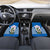 Scotland Thistle and Saltire Car Mats with Blue and White National Design - Wonder Print Shop