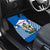 Scotland Thistle and Saltire Car Mats with Blue and White National Design - Wonder Print Shop