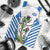 Scotland Thistle and Saltire Men Tank Top with Blue and White National Design - Wonder Print Shop