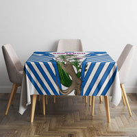 Scotland Thistle and Saltire Tablecloth with Blue and White National Design - Wonder Print Shop