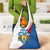Scotland Blue Tartan Grocery Bag with Crest and Saltire Shield Design - Wonder Print Shop