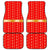 Armenian Traditional Red Car Mats with Gold Cross Pattern and Flag Crest - Wonder Print Shop