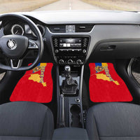 Armenia Flag Car Mats with National Coat of Arms and Map Design - Wonder Print Shop