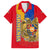 Armenia Flag Family Matching Summer Maxi Dress and Hawaiian Shirt with National Coat of Arms and Map Design - Wonder Print Shop