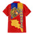 Armenia Flag Family Matching Summer Maxi Dress and Hawaiian Shirt with National Coat of Arms and Map Design - Wonder Print Shop