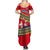 Armenia Traditional Pattern Family Matching Summer Maxi Dress and Hawaiian Shirt with Floral Motif and National Flag Design - Wonder Print Shop