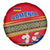 Armenia Traditional Pattern Spare Tire Cover with Floral Motif and National Flag Design - Wonder Print Shop