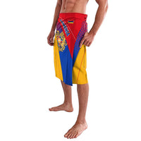 Armenia Flag Colors Lavalava with National Emblem and Map Design - Wonder Print Shop