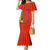 Armenia Flag-Inspired Family Matching Mermaid Dress and Hawaiian Shirt with Ornamental Cross and Geometric Pattern Design - Wonder Print Shop