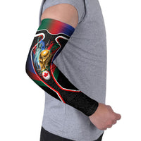 Personalized World Football 2026 Host Nations Arm Sleeves USA Canada Mexico Soccer Trophy