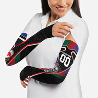 Personalized World Football 2026 Host Nations Arm Sleeves USA Canada Mexico Soccer Trophy