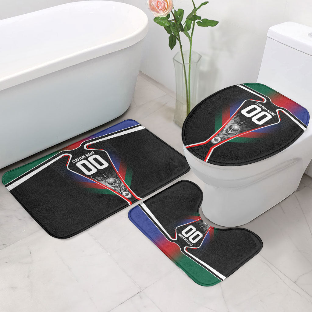 Personalized World Football 2026 Host Nations Bathroom Set USA Canada Mexico Soccer Trophy