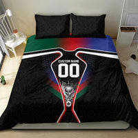 Personalized World Football 2026 Host Nations Bedding Set USA Canada Mexico Soccer Trophy