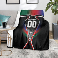 Personalized World Football 2026 Host Nations Blanket USA Canada Mexico Soccer Trophy