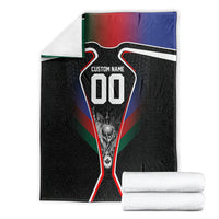 Personalized World Football 2026 Host Nations Blanket USA Canada Mexico Soccer Trophy