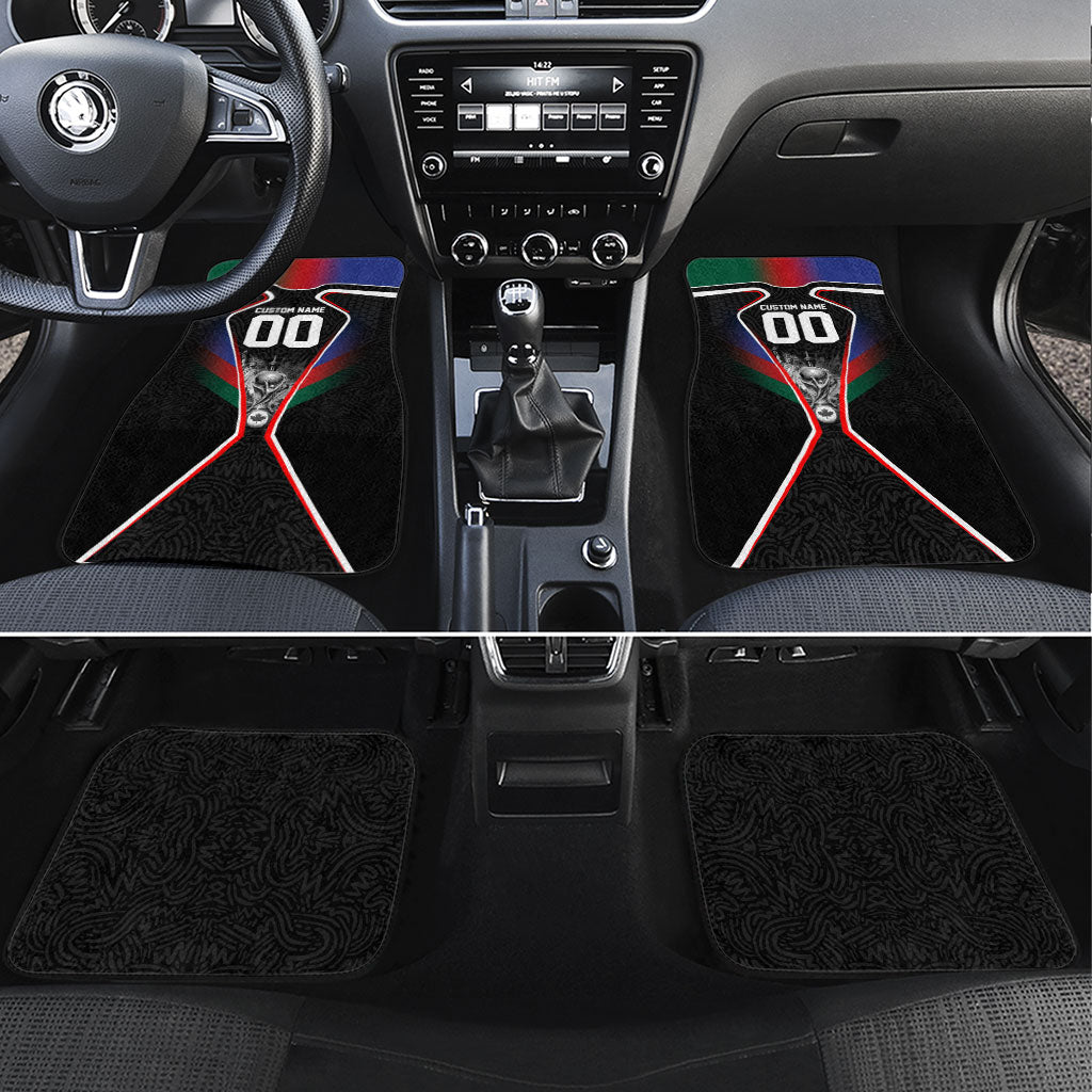 Personalized World Football 2026 Host Nations Car Mats USA Canada Mexico Soccer Trophy