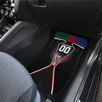 Personalized World Football 2026 Host Nations Car Mats USA Canada Mexico Soccer Trophy