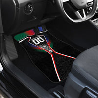 Personalized World Football 2026 Host Nations Car Mats USA Canada Mexico Soccer Trophy