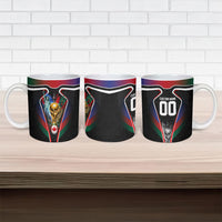 Personalized World Football 2026 Host Nations Ceramic Mug USA Canada Mexico Soccer Trophy