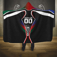 Personalized World Football 2026 Host Nations Hooded Blanket USA Canada Mexico Soccer Trophy