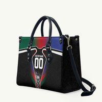 Personalized World Football 2026 Host Nations Leather Bag USA Canada Mexico Soccer Trophy