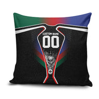 Personalized World Football 2026 Host Nations Pillow Cover USA Canada Mexico Soccer Trophy