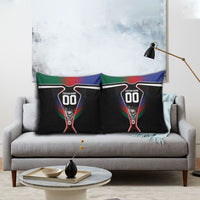Personalized World Football 2026 Host Nations Pillow Cover USA Canada Mexico Soccer Trophy