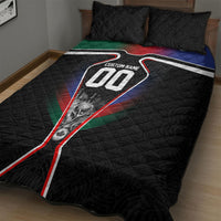 Personalized World Football 2026 Host Nations Quilt Bed Set USA Canada Mexico Soccer Trophy