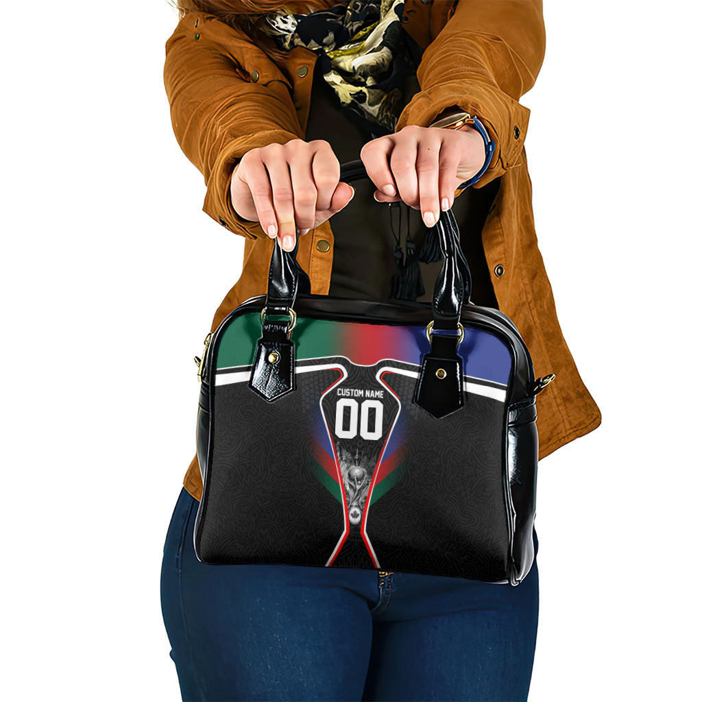 Personalized World Football 2026 Host Nations Shoulder Handbag USA Canada Mexico Soccer Trophy
