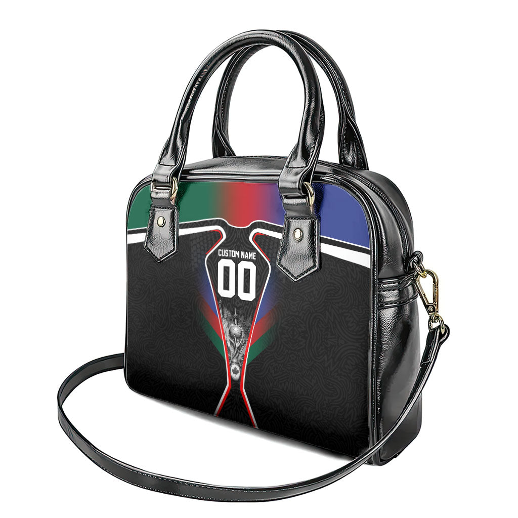 Personalized World Football 2026 Host Nations Shoulder Handbag USA Canada Mexico Soccer Trophy
