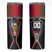 Personalized World Football 2026 Host Nations Skinny Tumbler USA Canada Mexico Soccer Trophy