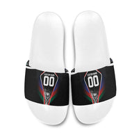 Personalized World Football 2026 Host Nations Slide Sandals USA Canada Mexico Soccer Trophy