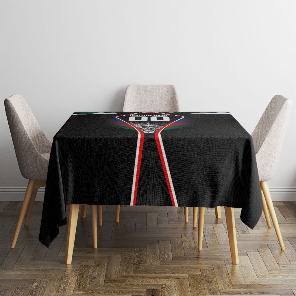 Personalized World Football 2026 Host Nations Tablecloth USA Canada Mexico Soccer Trophy