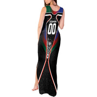 Personalized World Football 2026 Host Nations Tank Maxi Dress USA Canada Mexico Soccer Trophy