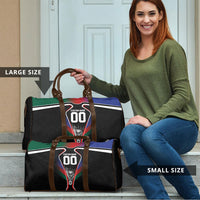 Personalized World Football 2026 Host Nations Travel Bag USA Canada Mexico Soccer Trophy