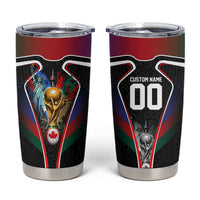 Personalized World Football 2026 Host Nations Tumbler Cup USA Canada Mexico Soccer Trophy