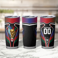 Personalized World Football 2026 Host Nations Tumbler Cup USA Canada Mexico Soccer Trophy