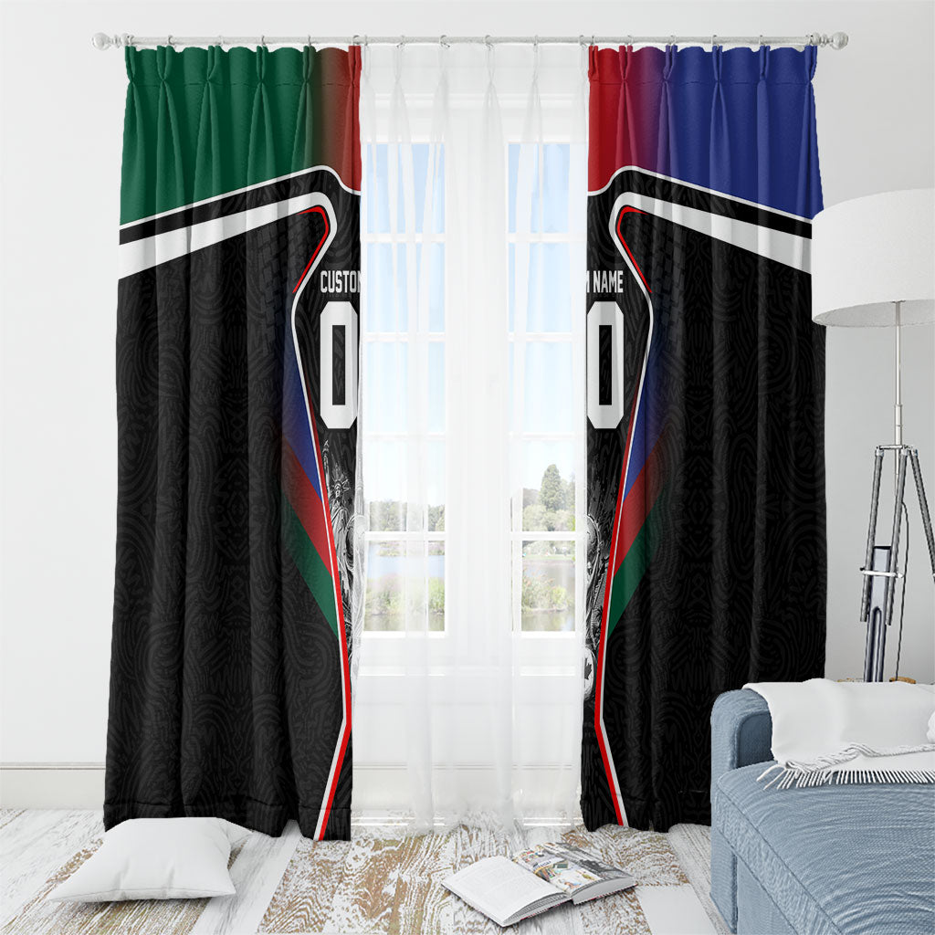 Personalized World Football 2026 Host Nations Window Curtain USA Canada Mexico Soccer Trophy
