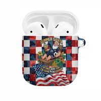 USA Soccer Summer Christmas In July AirPods Case Summer Santa World Football 2026