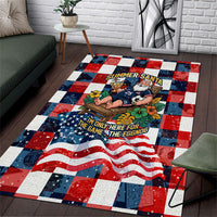 USA Soccer Summer Christmas In July Area Rug Summer Santa World Football 2026